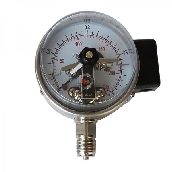 Quality Magnetic Electric Contact Pressure Gauge 150mm YXC-100B Con Ranges Support 1.6MP for sale