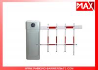 China White Color Two Fence Parking Barrier Gate for Parking Gate System Application factory