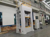 China 200T Gantry Type Hydraulic Power Press Machine Sheet Metal Stretch Machining 11 KW Motor factory