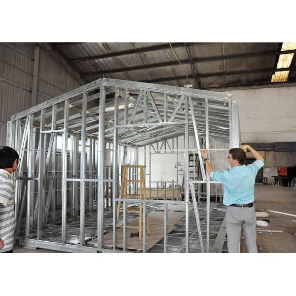 Quality European Quality 2story Luxury Prefab Lightweight Steel Frame Houses for sale