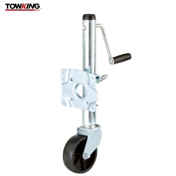 Quality 1000 Pound Capacity 6'' Wheel Marine Swivel Trailer Jack With Handle for sale