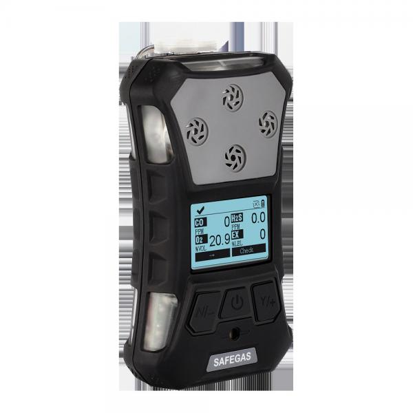 Quality IECEX ATEX Certificated Handheld Multi Gas Detector for LEL O2 H2s Co Gases for sale
