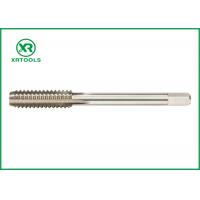 China Straight Flute Hand Thread Tap , 6H Tolerance Metric Plug Tap 62 - 66HRC Hardness factory