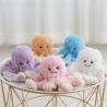 China Colorful Cute Plush Dolls Multiple Sizes Octopus Shape Embroidery Eyes As Gift factory