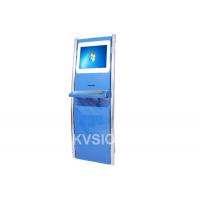 China Smart Designed Touch Screen Kiosk , Multi Touch Kiosk For Voucher Ticket Printing factory