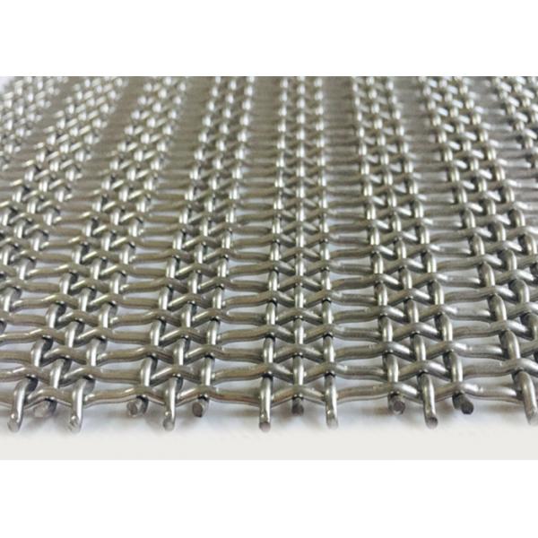 Quality SUS 302 Stainless Steel Lock Crimp Wire Mesh 36m For Room Divider for sale