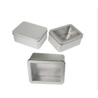 China 0.25mm Tea Tin Boxes 4 Color ISO9001 Double Lid Tea Tin factory
