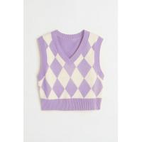 China Unisex Kids Oversized Cotton Knitted Pullover Jacquard Sweater Vest Sleeveless Knit Waistcoat factory