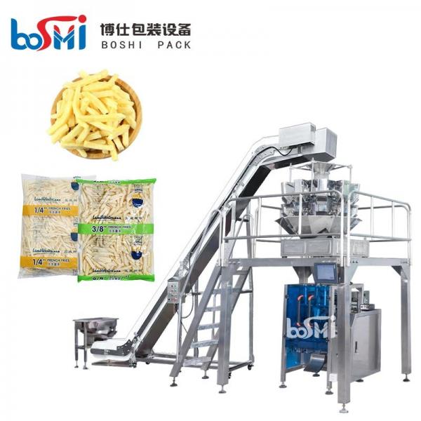 Quality Automatic Frozen Food Packing Machine For Frozen French Fries Frozen Potato Chips for sale