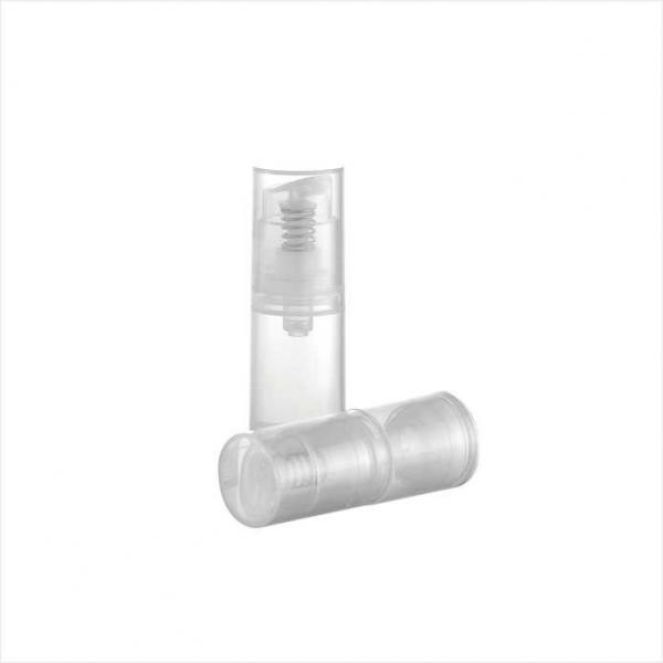 Quality 3ml 5ml 10ml 15ml Round Single wall cosmetic airless pump PP bottle for travel for sale