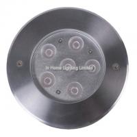 China IP 67 RGB 6W Led Underground Light , Projection Outdoor Inground Lamps factory