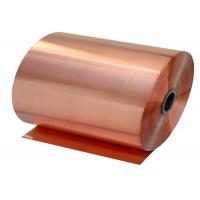 China Reddened Rolled Copper Foil 12um With High Pell Strength For FPC factory