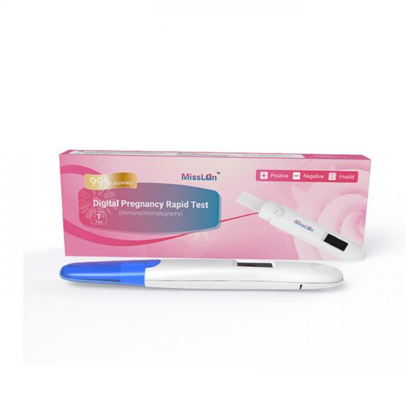 Quality Similar clearblue hcg human chorionic gonadotropin pregnancy test strip hcg quantitative pregnancy for sale