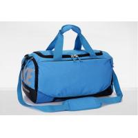 China Mens Travel Duffel Bag , OEM Nylon Ripstop Blue Sports Bags Lightweight factory