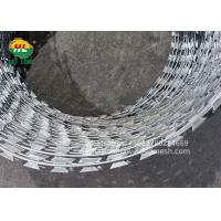 Quality Wholesale Concertina Spiral Razor Blade Wire Fence Razor Barbed Wire Alambre De Puas for sale