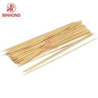 China Round Grade A Thickness 2.5mm BBQ Bamboo Skewers factory