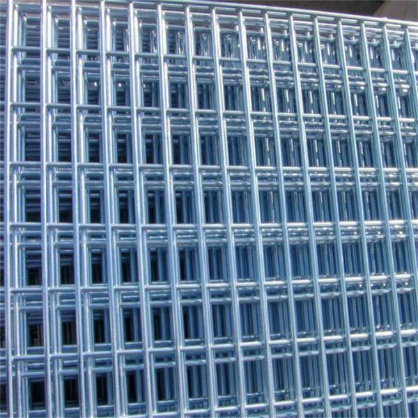 Quality 2x2 Plastic Coated Wire Mesh Panels 6mm Welded Wire Mesh Square Hole for sale