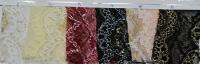 China Elastic Lingerie Metallic Eyelet Lace Fabric , Anti-Static And Multi Colored factory
