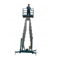 Quality 12m Lifting Heihght Mobile Aluminum Aerial Work Platform with Extension Platform for sale