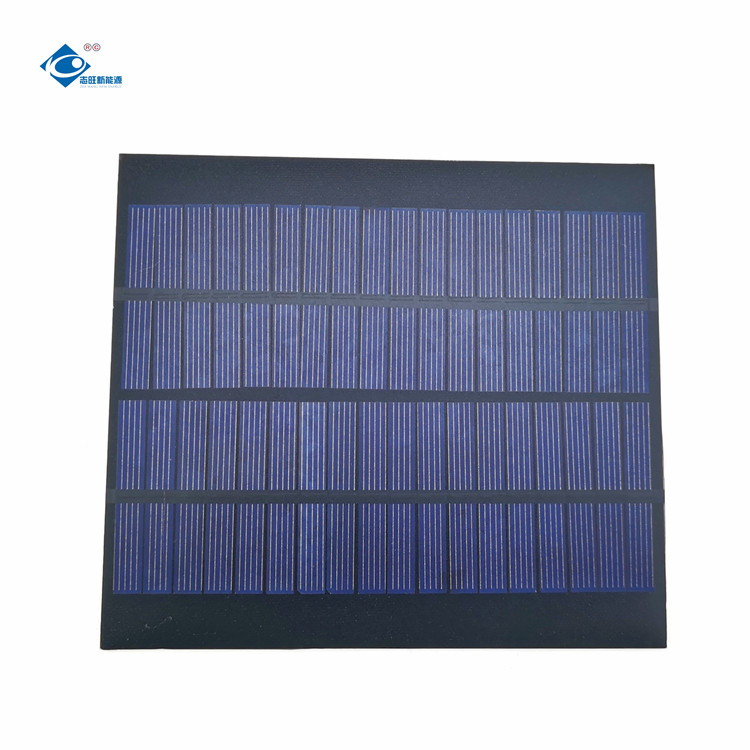 China Fashionable Design Appearance 2.2W PET Solar Panel 18V ZW-138155-P Customized factory