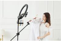 China selfie led ring light 18inch with tripod stand with phone holder accessories factory