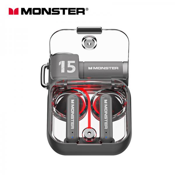 Quality XKT15 Monster TWS Earbuds ANC ENC 4.5 Hours Music Playtime With Neon Lights for sale