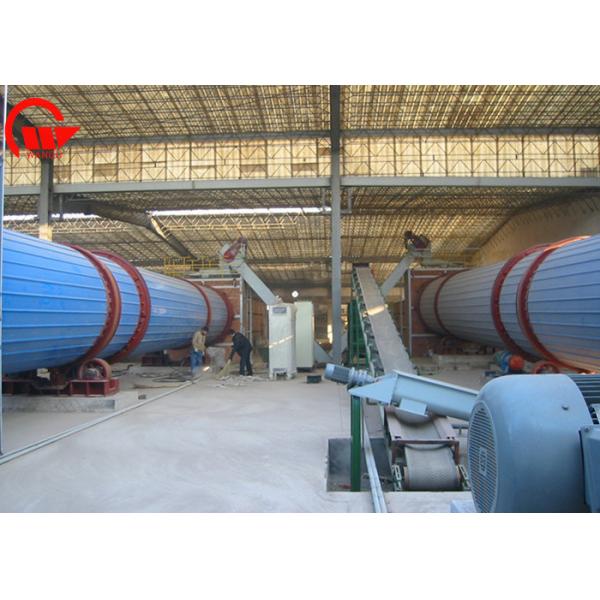 Quality 9.7 * 1.7 * 2.7m Wood Chip Dryer , Rotary Vacuum Dryer 12 Months Warranty for sale