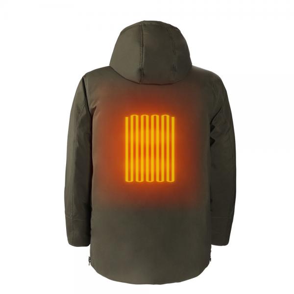 Quality Men's Heating Jacket Custom Heated Clothes Electric Softshell Waterproof Winter for sale