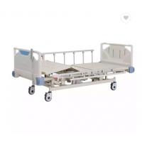 China Moving Electric Hospital Bed With Wheels Five Functions Electric Medical Hospital Bed factory