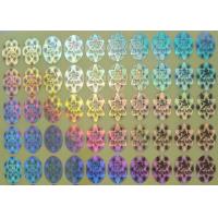 China Rainbow Color Security Hologram Sticker , Custom Vinyl Decals Stickers factory