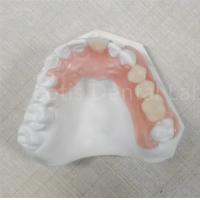 China Pink / Transparent TCS Valplast Odor Resistant Flexible Dental Prosthesis factory