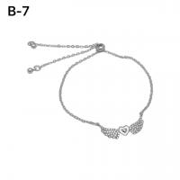 China Copper Alloy Ladies Bracelet Chain Fashion Jewelry Ladies Adjustable Bracelet factory