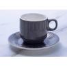 China LFGB Fadeless 20Pc Embossed Color Dinnerware Sets factory