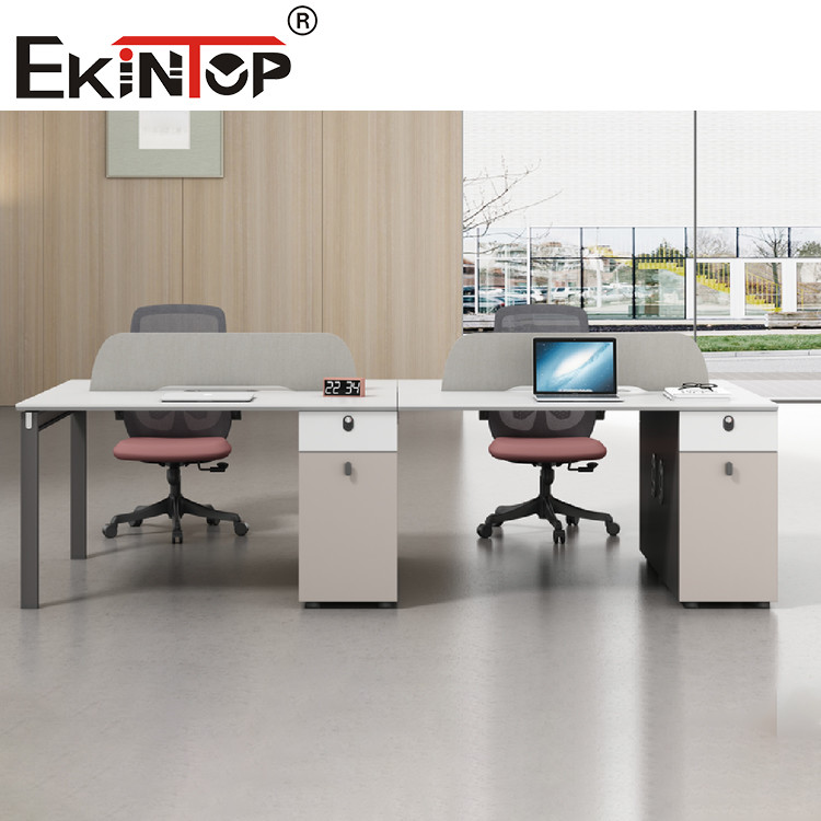 Extendable Office Workstation Modular Staff Desk Set Open Work Space ...