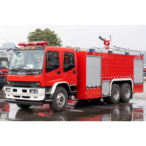 Quality ISUZU 10T Industrial Fire Fighting Vehicles With Water Pump for sale