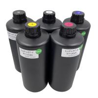 China No Cracking UV ink Low Temperature Resistance For Leather Yoga Mat factory