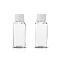 China Square Mini Size 30ml Plastic Bottle Container For Hair Care Hotel Shampoo factory