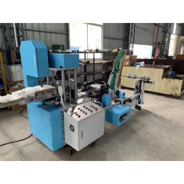 Quality 1/4 Folded Paper Napkin Making Machine Pneumatic Feeding Type Medium Speed 200 for sale