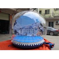 China Outdoor 3m Inflatable Human Size Snow Globe For Promotion factory