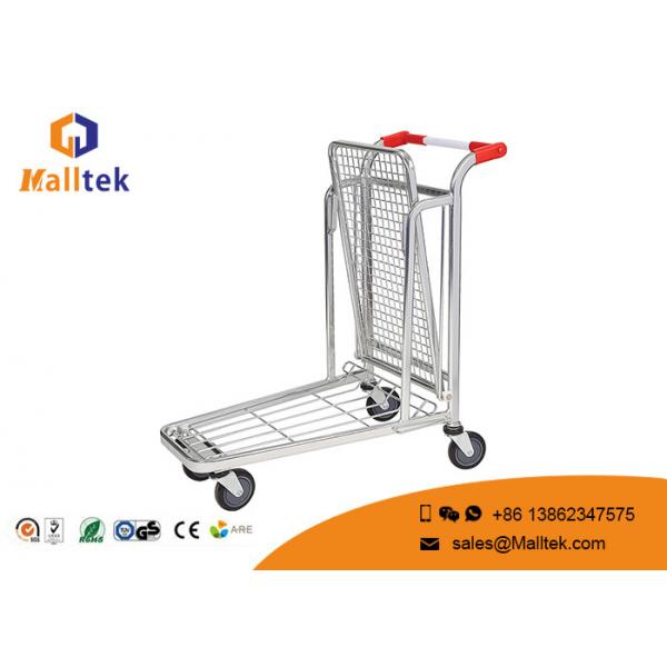 Quality Convenience Logistics Trolley Chrome Plated Material Movement Trolley for sale