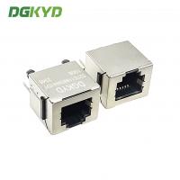 Buy cheap DGKYD52TE1166GWA1DY1008 6P6C RJ11Connector 180° Vertical Interface Without Light from wholesalers