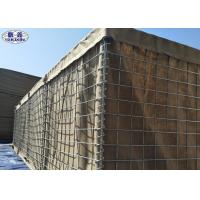Quality Fabric Lined Military Gabion Box , Gabion Baskets Retaining Wall for sale