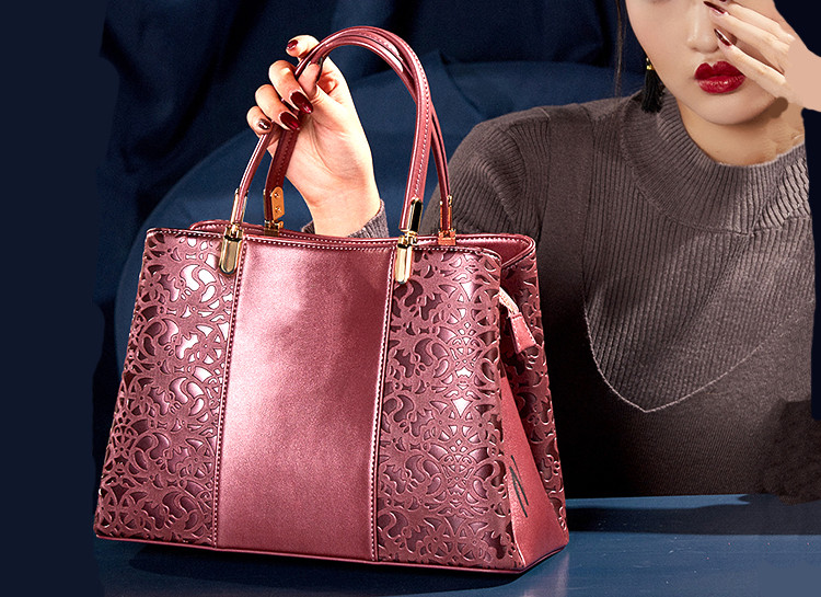 China The new 2019 stylish lady's bag high-capacity middle-aged lady's bag fashion mom handbag factory