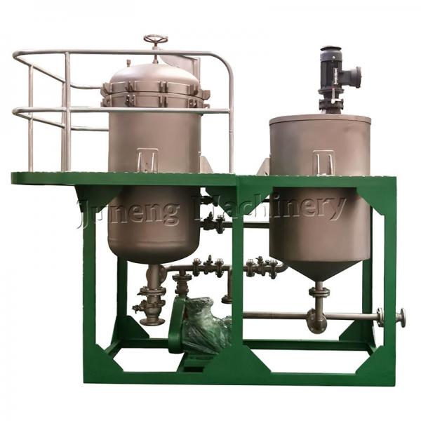 Quality Small Size Low Capacity Vertical Plate Pressure Filter Machine With Tank​ for sale