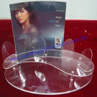China POS Custom Acrylic cosmetic display stand manufacture factory