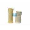 China Homopolymer Acrylic Dust Collector Bags , Baghouse Filter Bags With Flat Sewn Top factory