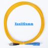 China Customized Single Mode Fiber Optic Patch Cable FC - SC 1310nm / 1550nm Wavelength factory