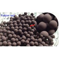 China 20MM Valves / Bearings Silicone Rubber Ball 70 Shore High Temprature Resistant factory