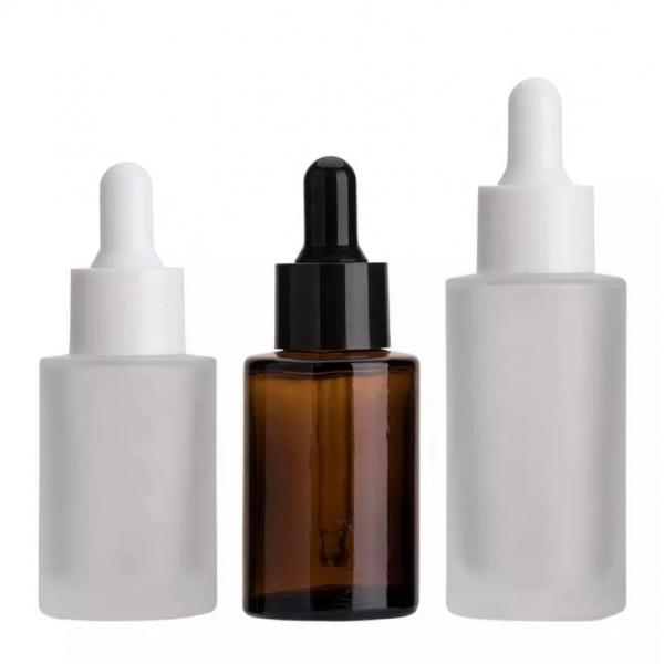 Quality 50ml Frosted Essential Oil Glass Dropper Bottles K1006 Multi Function for sale