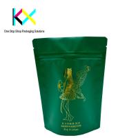 Quality Golden Hot Foil Stamping Digital Printed Packaging Bags 125um Thickness for sale